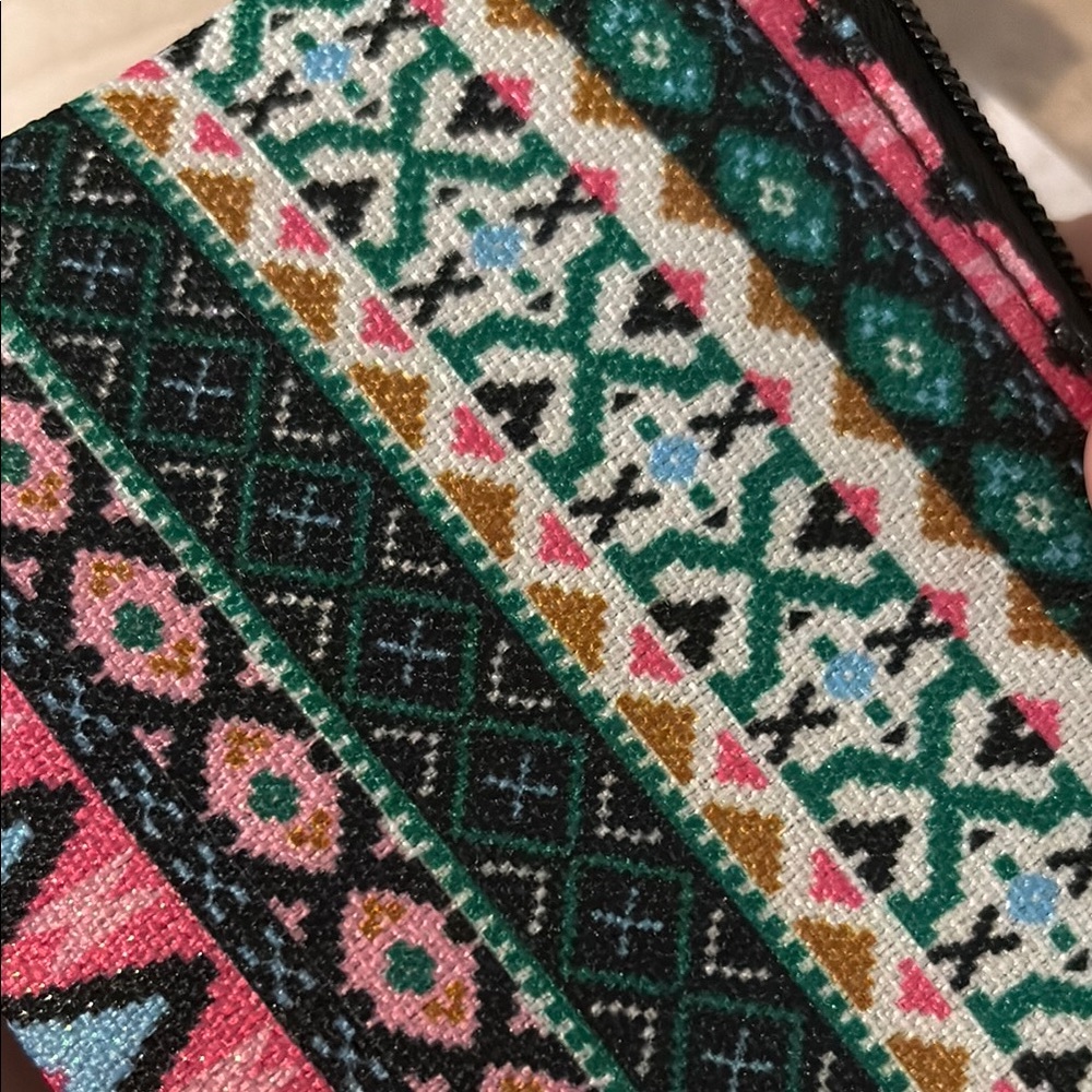 Colorful Patterned Women's Pouch Set - Picture 3 of 6